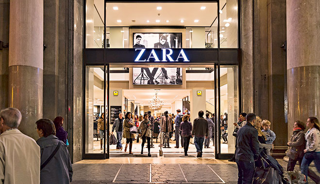 zara fashion shop