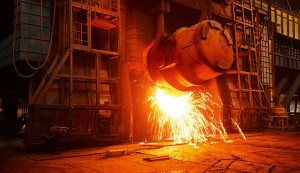 A steel manufacturing plant in Shanghai, China. The country must work out what to do with its surplus of steel in order to move the economy forward